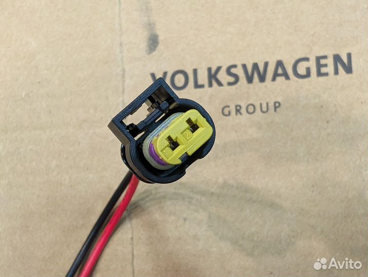 Разъем топливной форсунки VW Skoda audi 2-pin