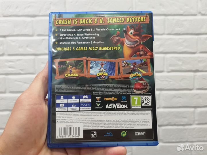 Crash bandicoot ps4