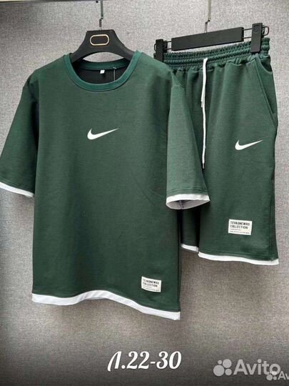 Спортивный костюм мужской nike шорты футболка