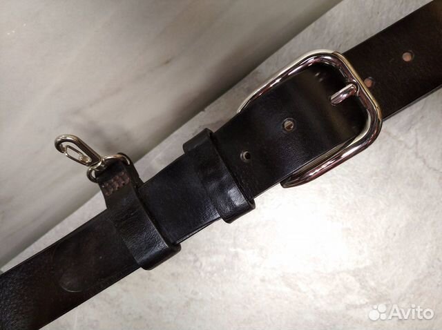 Ремень из кожи буйвола.Ручная работа