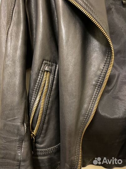 Кожаная куртка massimo duty m женская