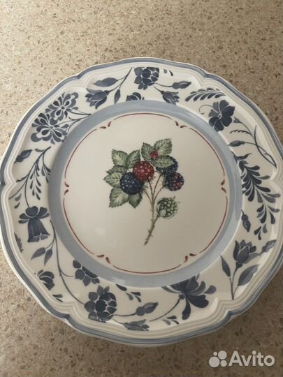 Настенная тарелка villeroy boch