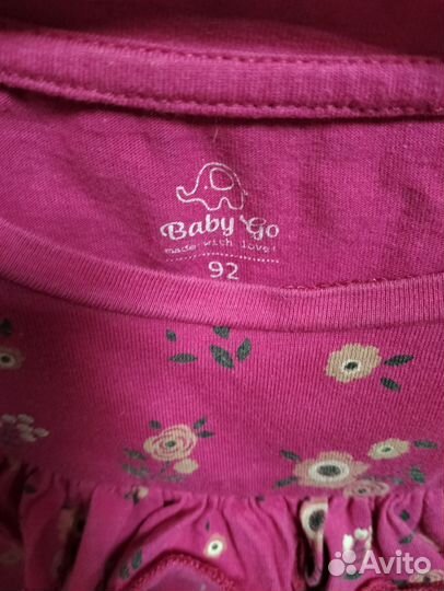 Платья для девочки (двойни) 92