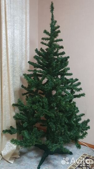 Елка искусственная бу 170-180 см (точно не помню)