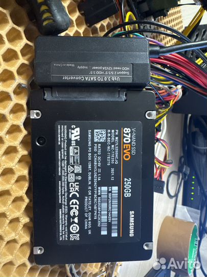 Ssd samsung 870 evo 250gb