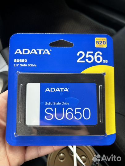 Новый ссд диск adata 256gb