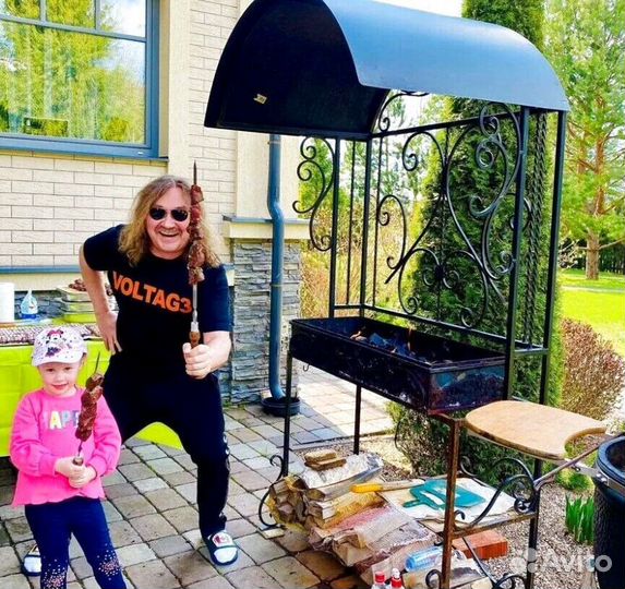 Мангал кованый