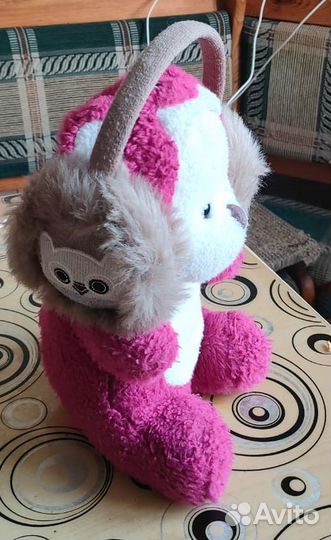 Теплые наушники детские