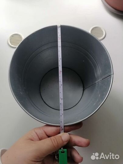 Ведро, кашпо, горшки металлические IKEA