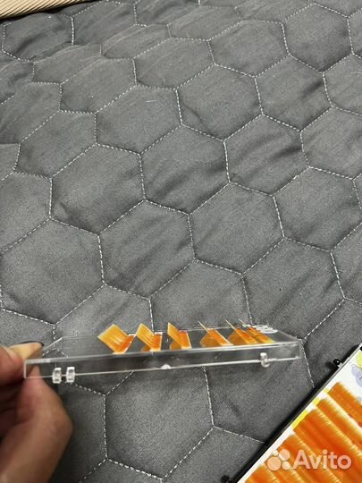 Ресницы для наращивания оранжевые L изгиб 0,1