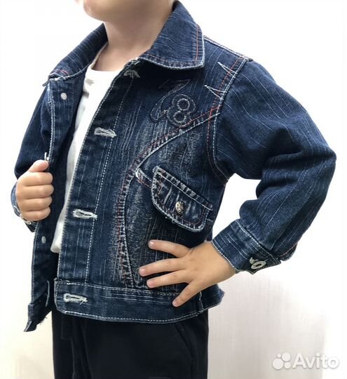 Джинсовая куртка для мальчика 92
