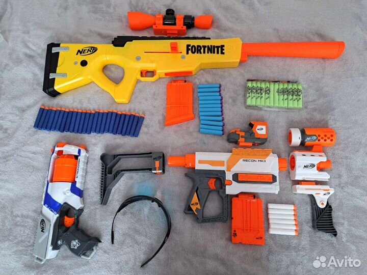 Бластеры нерф