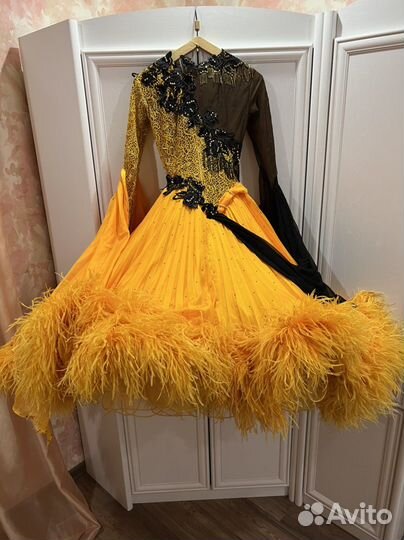 Платье для бальных танцев стандарт