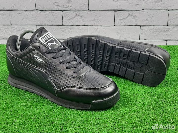 Кроссовки мужские кожаные puma