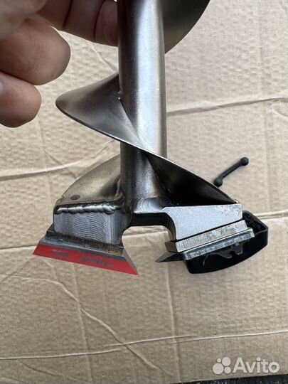 Титановый ледобур Мусеева на 90мм спортивный