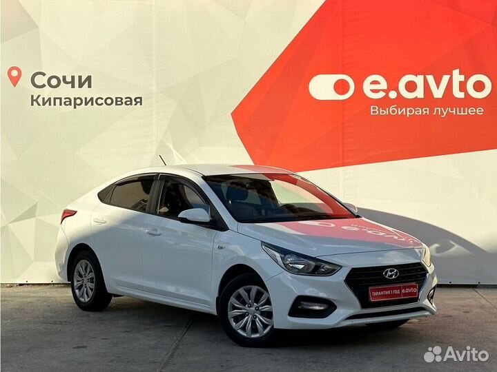 Hyundai Solaris 1.6 AT, 2019, 134 250 км