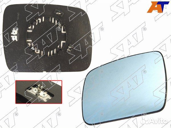 Полотно зеркала land rover discovery III/IV 05-16, land rover freelander II 07, land rover range rov