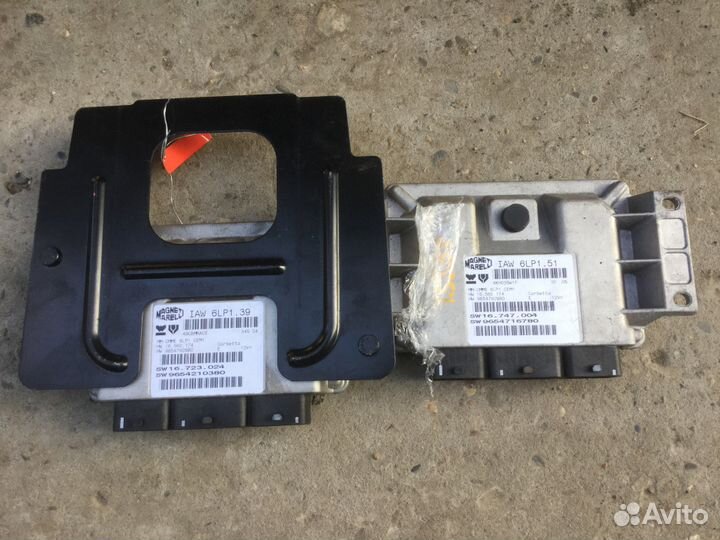 Блок управления, комп двс эбу Пежо 307 дорестайл