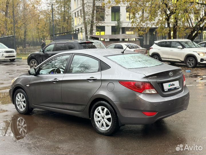 Hyundai Solaris 1.4 AT, 2011, 158 600 км