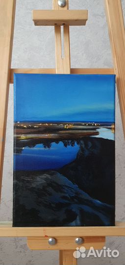 Картина маслом на холсте 