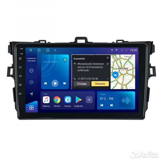 Магнитола Toyota Corolla e150 2008-2012 4/64