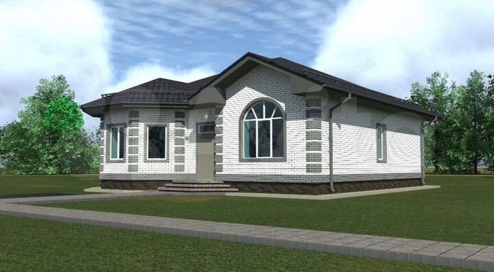 Дом 115 м² на участке 8 сот.