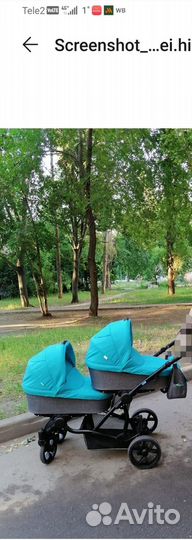 Коляска 3 в 1 aro team twinat duo