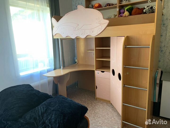 Детская кровать чердак