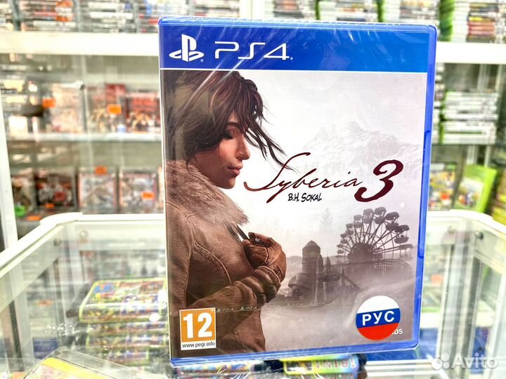Syberia 3 игра для Ps 4 Новый