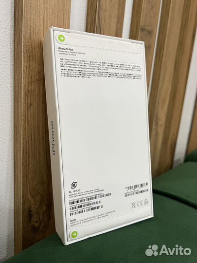 iPhone 14 plus blue 128 новый