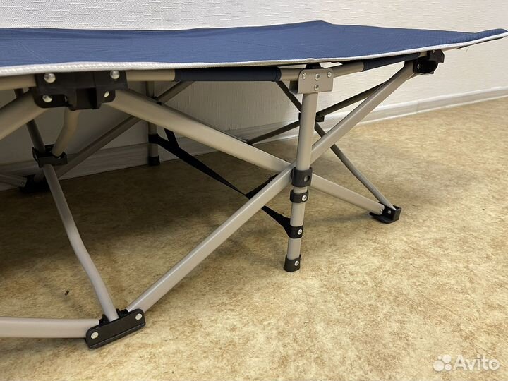 Раскладушка туристическая кровать усиленная