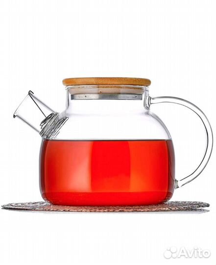 Чайник заварочный стеклянный 900 мл