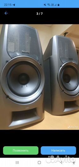 Электростатические колонки Sony EX-200