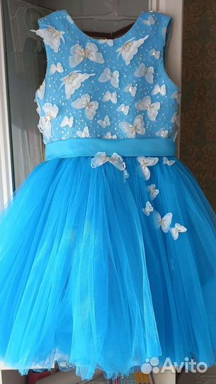 Нарядное платье для девочки 116-125