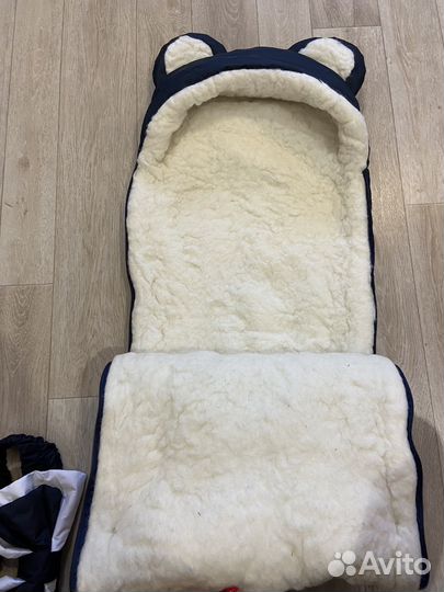 Конверт на выписку Меховой мишка