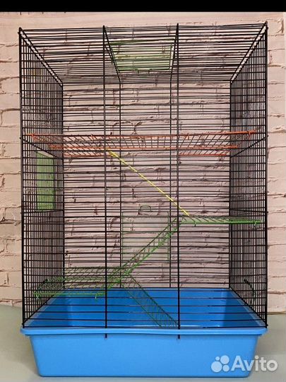 Клетка для грызунов и другие аксессуары. Новые
