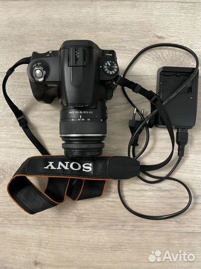 Зеркальный фотоаппарат sony dslr-A230