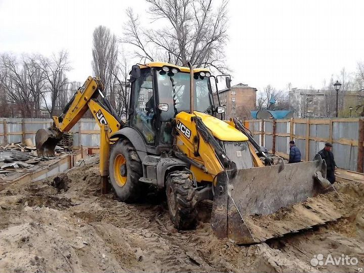 Услуги экскаватора погрузчика jcb