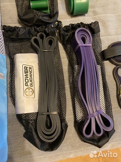 Товары для спорта/фитнеса резинки, ленты