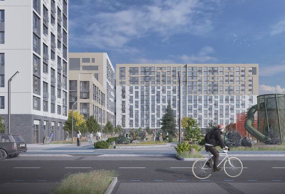 2-к. квартира, 60,5 м², 2/14 эт.