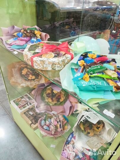 Съедобные букеты в наличии