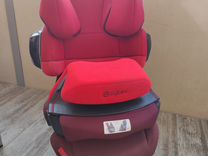 Автокресло красное cybex pallas 2 fix