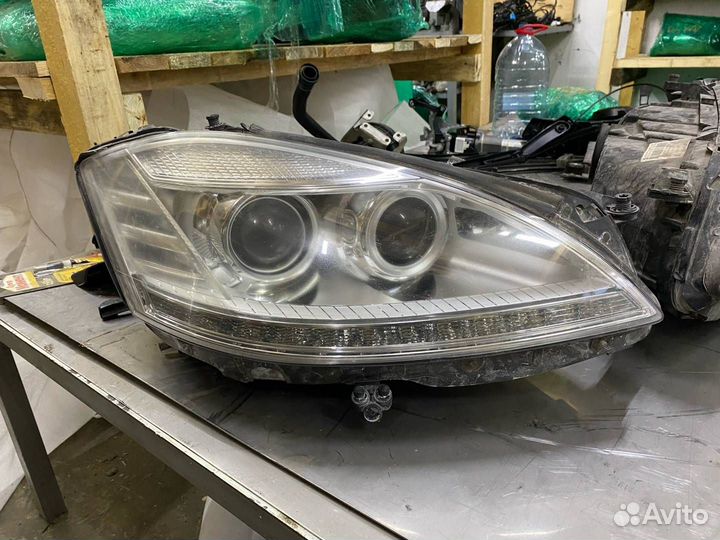 Фара передняя (комплект) Mercedes-Benz S-Класс