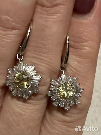 Серьги Swarovski