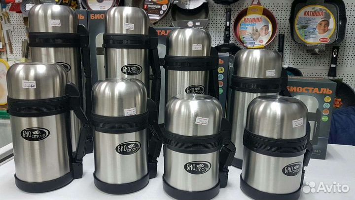 Термос Биосталь 1л