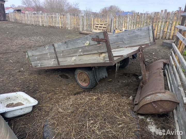 Телега для минитрактора, мотоблока