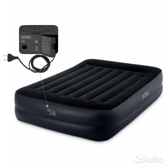 Надувная кровать Интекс, 152х203х42 см (64124)