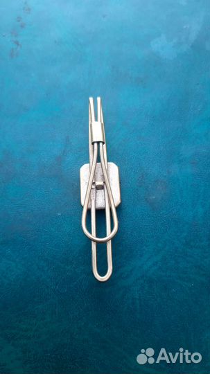 Заколка для галстука,Русские самоцветы