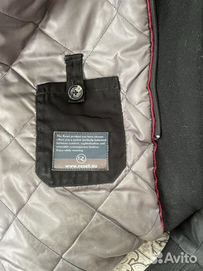 Драповое мужское полупальто