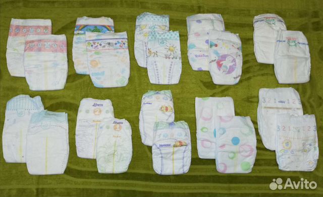 Пробники подгузников